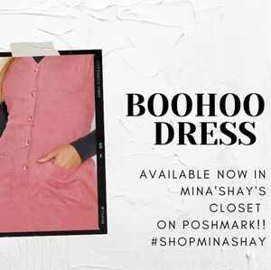 Boohoo plus size dress